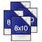 12 Packs: 4 ct. (48 total) Multipurpose 8" x 10" Black Wall Frames, Basics by Studio Décor®